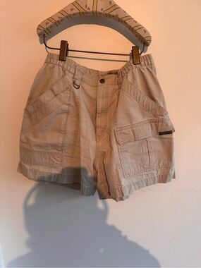 Royal Robbins Vintage Cotton Cargo Utility Shorts Khaki 14
